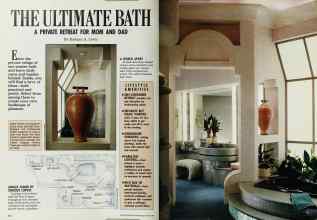 Better Homes & Gardens March 1988 Magazine Article: THE ULTIMATE BATH