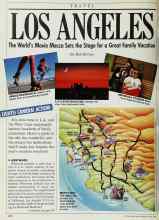 Better Homes & Gardens April 1988 Magazine Article: LOS ANGELES