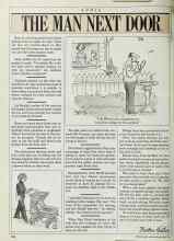 Better Homes & Gardens April 1988 Magazine Article: THE MAN NEXT DOOR