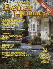 Better Homes & Gardens April 1988 Magazine Cover