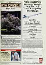 Better Homes & Gardens May 1988 Magazine Article: IT'S LILAC TIME