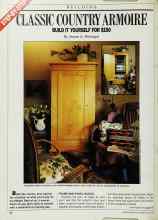 Better Homes & Gardens May 1988 Magazine Article: CLASSIC COUNTRY ARMOIRE