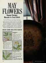 Better Homes & Gardens May 1988 Magazine Article: MAY FLOWERS