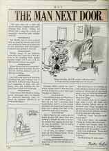 Better Homes & Gardens May 1988 Magazine Article: THE MAN NEXT DOOR