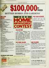 Better Homes & Gardens June 1988 Magazine Article: $100,000 IN PRIZES