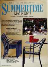 Better Homes & Gardens June 1988 Magazine Article: SUMMERTIME
