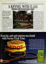 Better Homes & Gardens June 1988 Magazine Article: A KENNEL WITH CLASS
