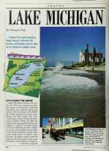 Better Homes & Gardens June 1988 Magazine Article: LAKE MICHIGAN