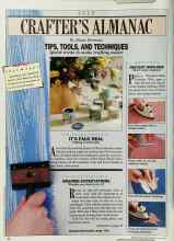 Better Homes & Gardens July 1988 Magazine Article: IT'S FAUX REAL