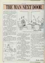 Better Homes & Gardens July 1988 Magazine Article: THE MAN NEXT DOOR