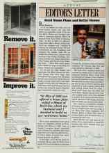 Better Homes & Gardens August 1988 Magazine Article: EDITOR'S LETTER