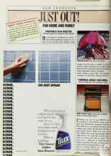 Better Homes & Gardens August 1988 Magazine Article: JUST OUT! FOR HOME AND FAMILY