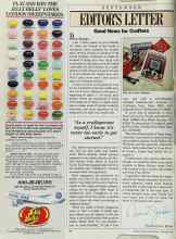 Better Homes & Gardens September 1988 Magazine Article: Good News for Crafters