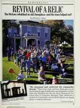 Better Homes & Gardens September 1988 Magazine Article: REVIVAL OF A RELIC