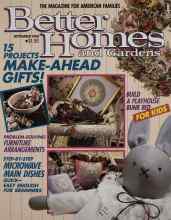 Better Homes & Gardens September 1988 Magazine Cover