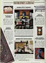 Better Homes & Gardens October 1988 Magazine Article: THE RETURN OF OPULENCE
