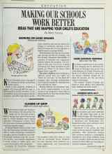 Better Homes & Gardens November 1988 Magazine Article: BANKING ON GOOD GRADES