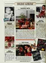 Better Homes & Gardens December 1988 Magazine Article: SWEET CENTERPIECE