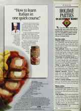 Better Homes & Gardens December 1988 Magazine Article: HOLIDAY PARTIES
