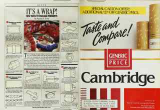 Better Homes & Gardens December 1988 Magazine Article: Page 40