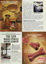 Better Homes & Gardens January 1989 Magazine Article: THE NEW WOOD STOVES