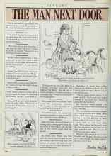 Better Homes & Gardens January 1989 Magazine Article: THE MAN NEXT DOOR