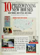 Better Homes & Gardens February 1989 Magazine Article: 10 PRIZEWINNING NEW HOUSES