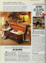 Better Homes & Gardens February 1989 Magazine Article: ON THE MOVE