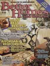 Better Homes & Gardens February 1989 Magazine Cover