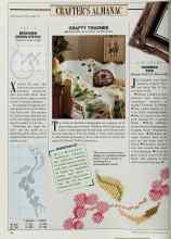 Better Homes & Gardens March 1989 Magazine Article: BEGINNER CROSS-STITCH