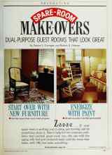Better Homes & Gardens March 1989 Magazine Article: SPARE-ROOM MAKE-OVERS