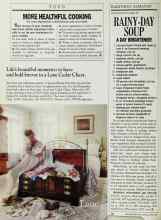 Better Homes & Gardens April 1989 Magazine Article: MORE HEALTHFUL COOKING