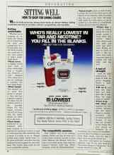 Better Homes & Gardens April 1989 Magazine Article: SITTING WELL