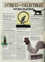 Better Homes & Gardens April 1989 Magazine Article: ANTIQUES AND COLLECTIBLES
