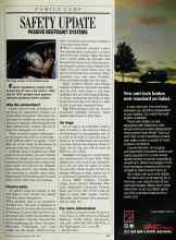 Better Homes & Gardens April 1989 Magazine Article: SAFETY UPDATE