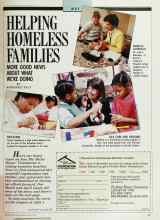 Better Homes & Gardens May 1989 Magazine Article: HELPING HOMELESS FAMILIES