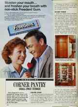 Better Homes & Gardens May 1989 Magazine Article: CORNER PANTRY SMALL-SPACE STORAGE