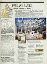 Better Homes & Gardens May 1989 Magazine Article: PETS AND RABIES