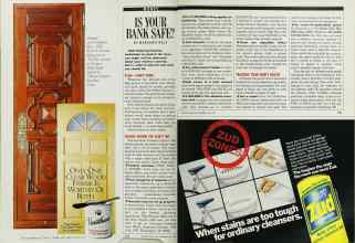Better Homes & Gardens May 1989 Magazine Article: IS YOUR BANK SAFE?