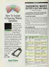 Better Homes & Gardens June 1989 Magazine Article: BORROWING MONEY