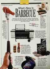 Better Homes & Gardens June 1989 Magazine Article: What's New In BARBECUE
