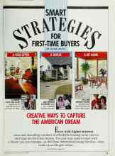 Better Homes & Gardens August 1989 Magazine Article: SMART STRATEGIES FOR FIRST-TIME BUYERS