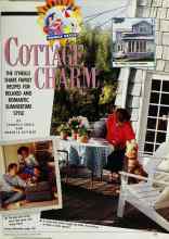 Better Homes & Gardens August 1989 Magazine Article: COTTAGE CHARM