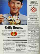 Better Homes & Gardens August 1989 Magazine Article: NUTRITION INFORMATION