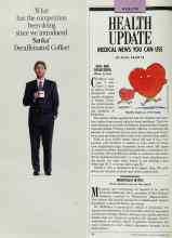 Better Homes & Gardens October 1989 Magazine Article: MEDICAL NEWS YOU CAN USE