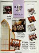 Better Homes & Gardens October 1989 Magazine Article: DECORATOR'S ALMANAC