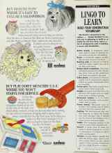 Better Homes & Gardens November 1989 Magazine Article: LINGO TO LEARN