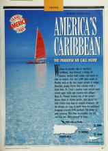 Better Homes & Gardens November 1989 Magazine Article: AMERICA'S CARIBBEAN