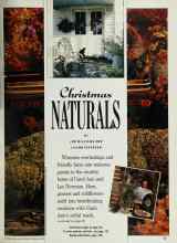 Better Homes & Gardens December 1989 Magazine Article: Christmas NATURALS