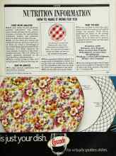 Better Homes & Gardens December 1989 Magazine Article: NUTRITION INFORMATION